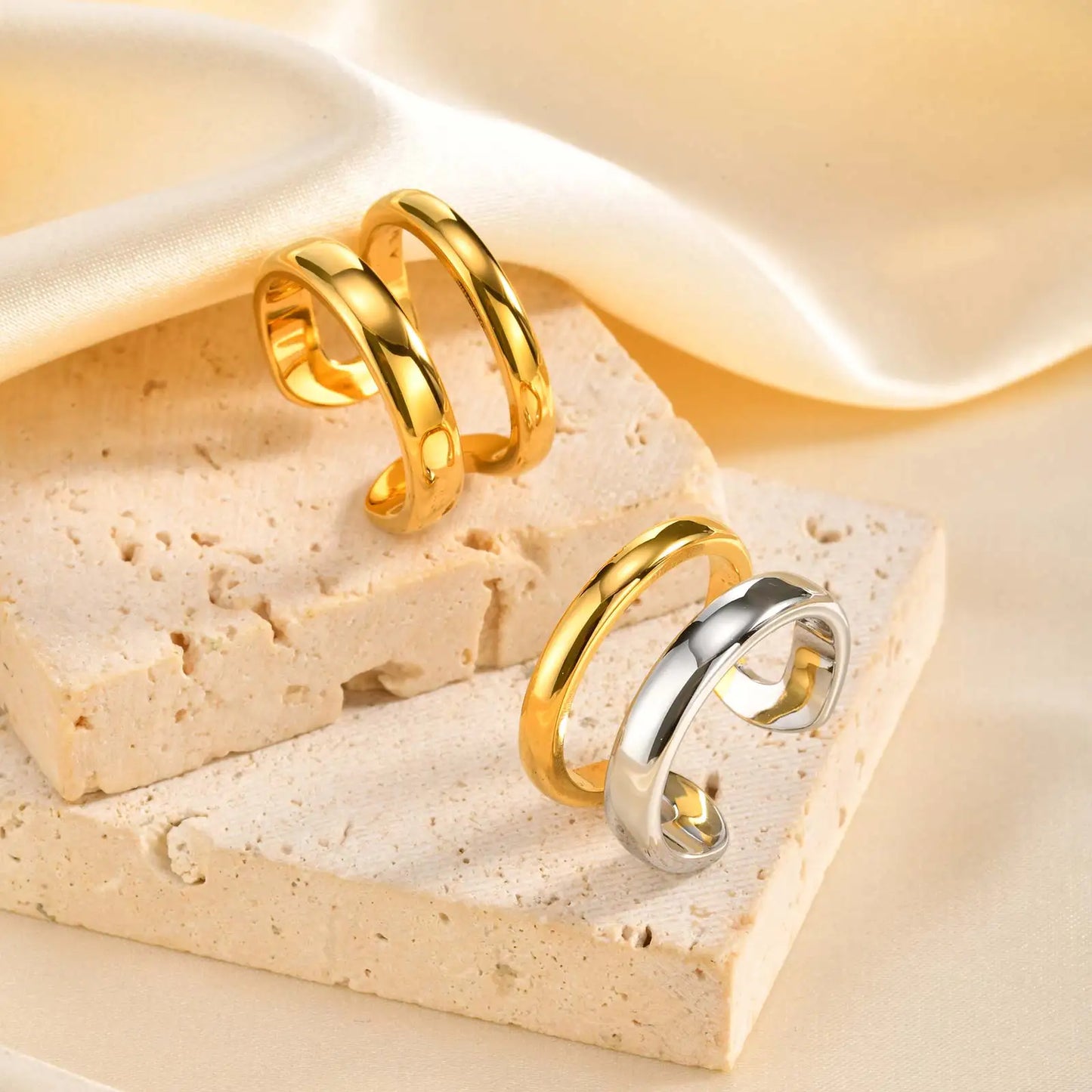 Eterna Double Band Ring