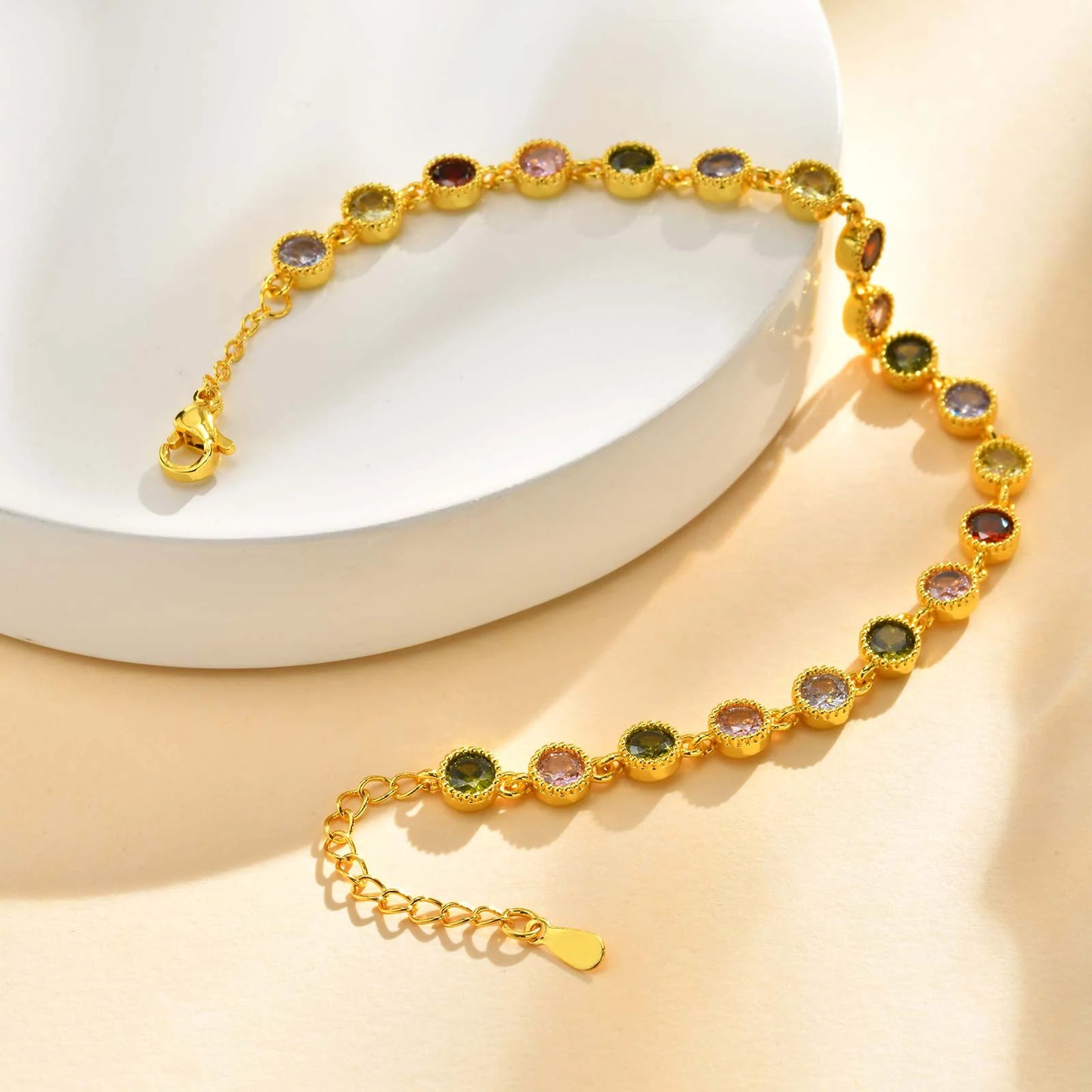 Zircon Glow Bracelet