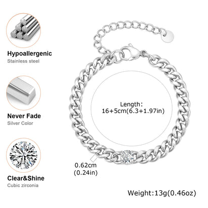 Lustre Link Bracelet