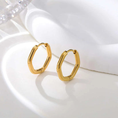 Élégance Pure Hoop Earrings