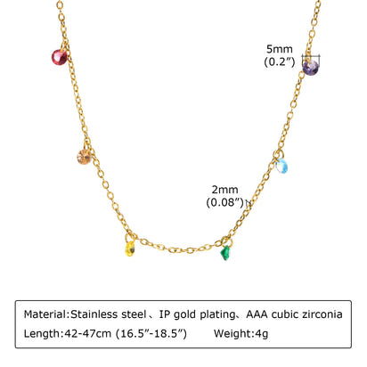 Celestia Drop Necklace