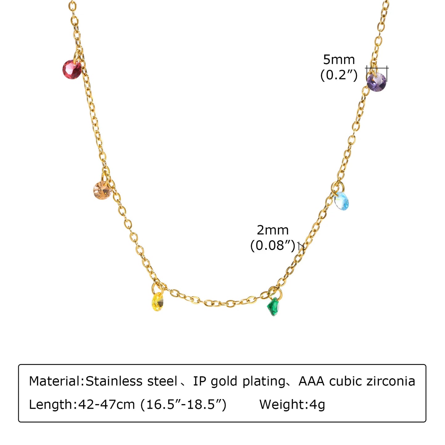 Celestia Drop Necklace