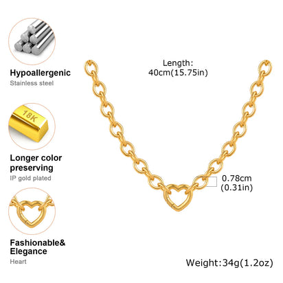 Cœur Doré Necklace