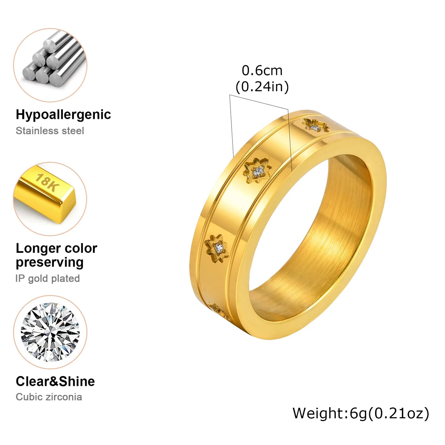Étoile d’Or Ring