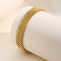Luxe Maille Dorée Bracelet