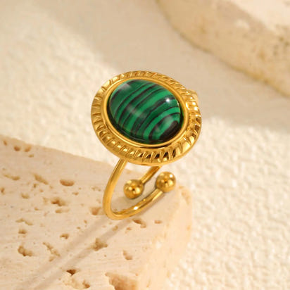 Lune d’Or Stone Ring