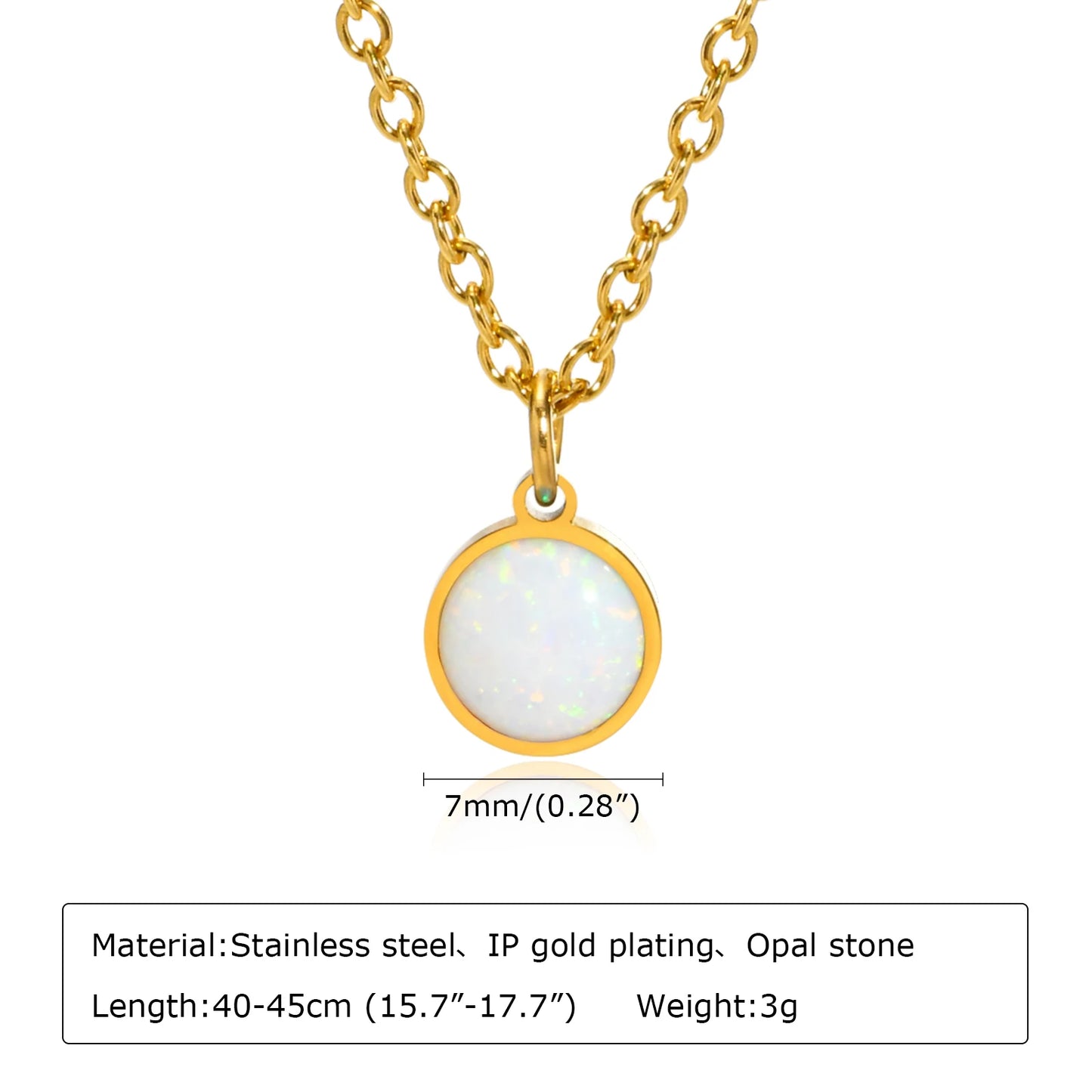 Éclat d’Opale Necklace