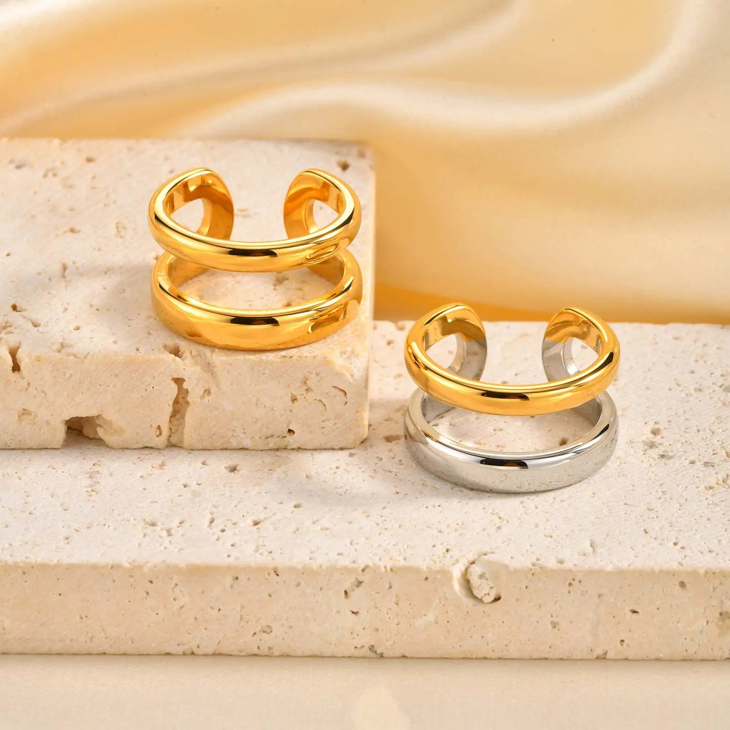 Eterna Double Band Ring