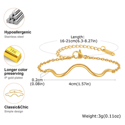 Onde d’Or Bracelet