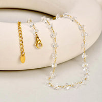 Éclat Lumière Crystal Necklace