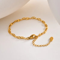 Gold Mini Link Bracelet