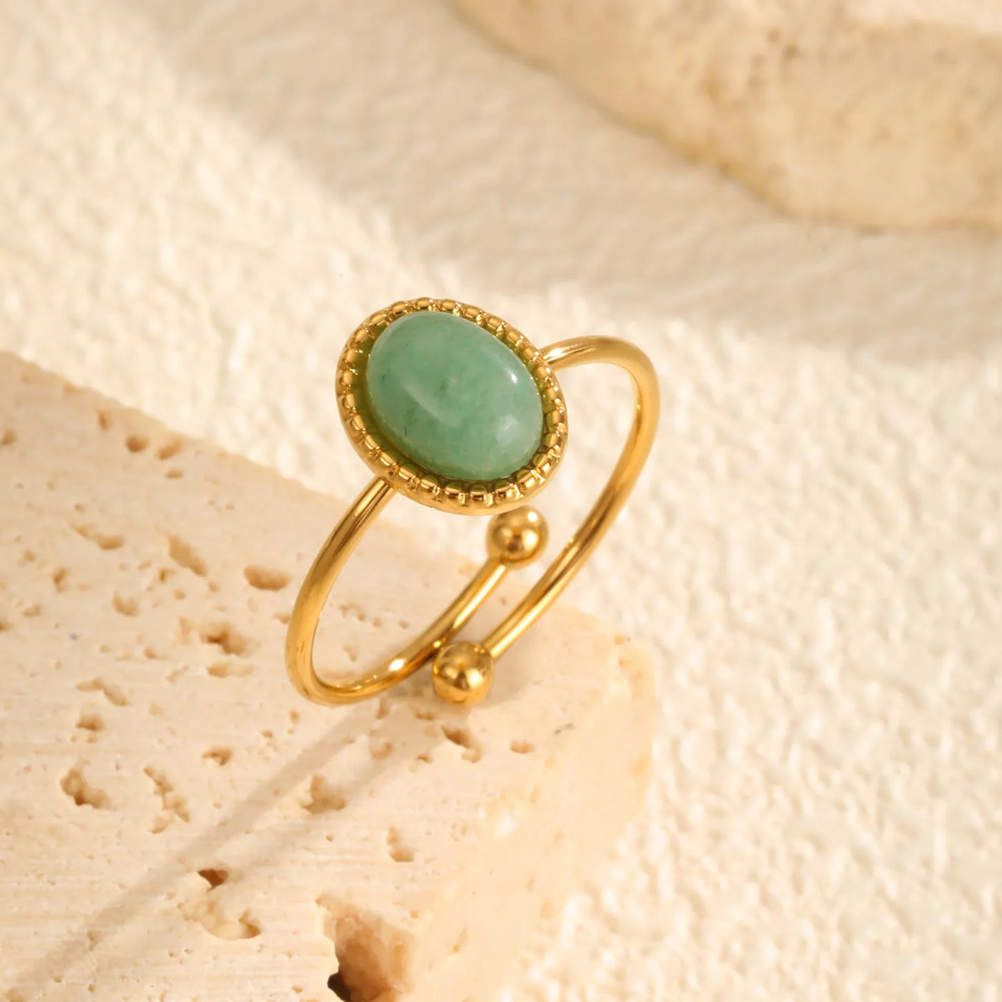 Lune d’Or Stone Ring