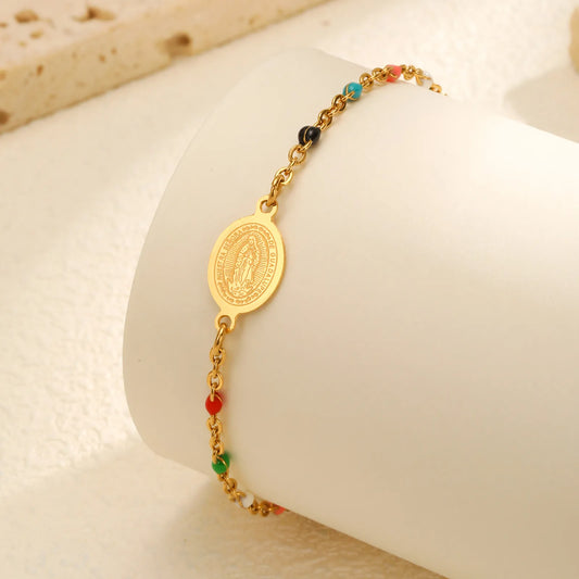 Bead Virgin Bracelet