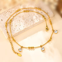 Trésor Lumière 3-Zircon Necklace