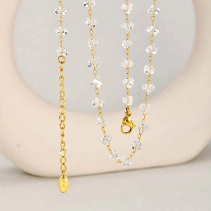 Éclat Lumière Crystal Necklace