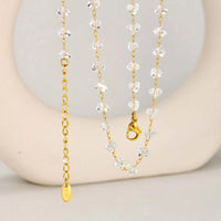 Éclat Lumière Crystal Necklace