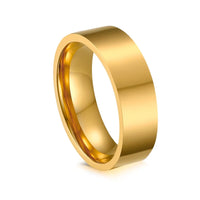 Classic Tungsten Gold Wedding Band