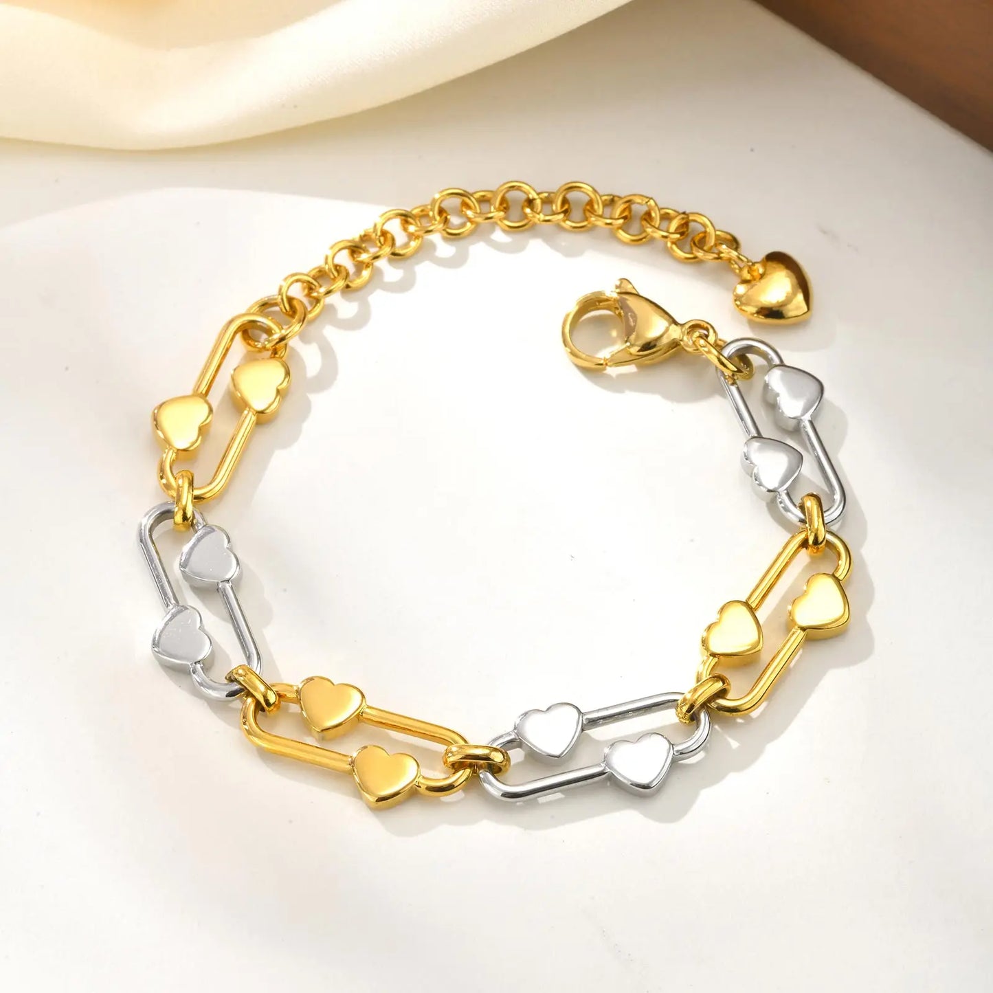 Cœur Élégant Bracelet