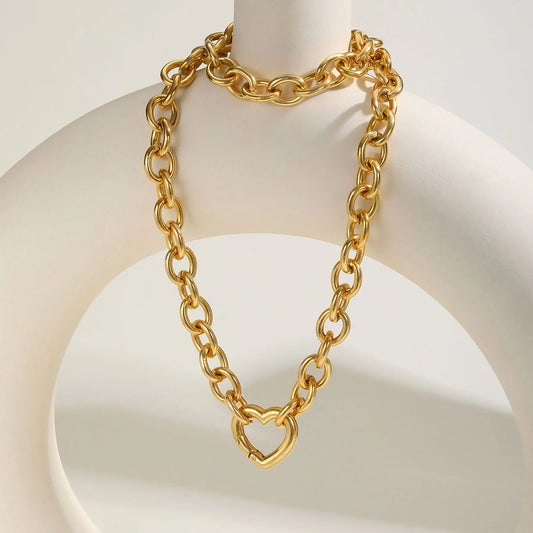 Cœur Doré Necklace