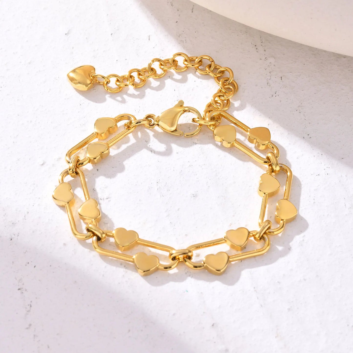 Cœur Élégant Bracelet