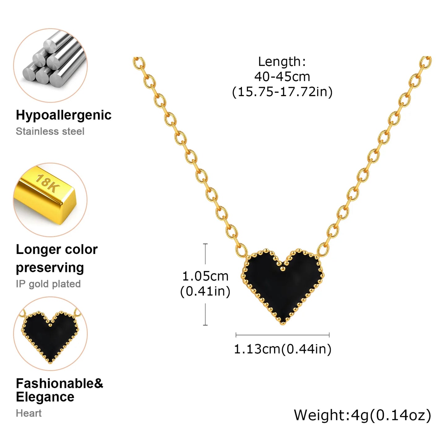 Heart Pendant Necklace