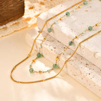 Émeraude Céleste Necklace