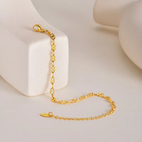 Gold Mini Link Bracelet