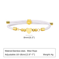 Golden Heart Milano Bracelet