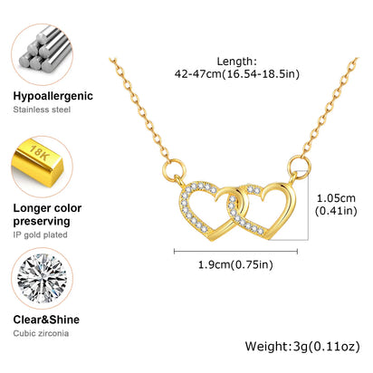 Eternal Hearts Necklace