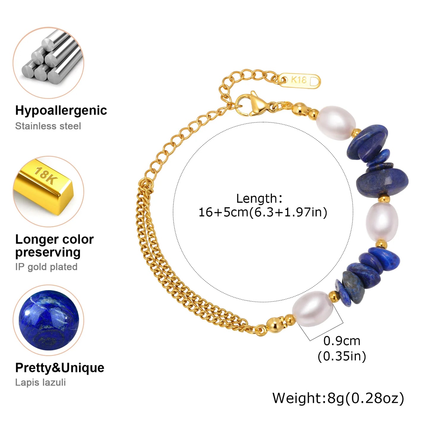 Océan d’Or Bracelet