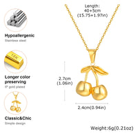 Cerisier d’Or Necklace