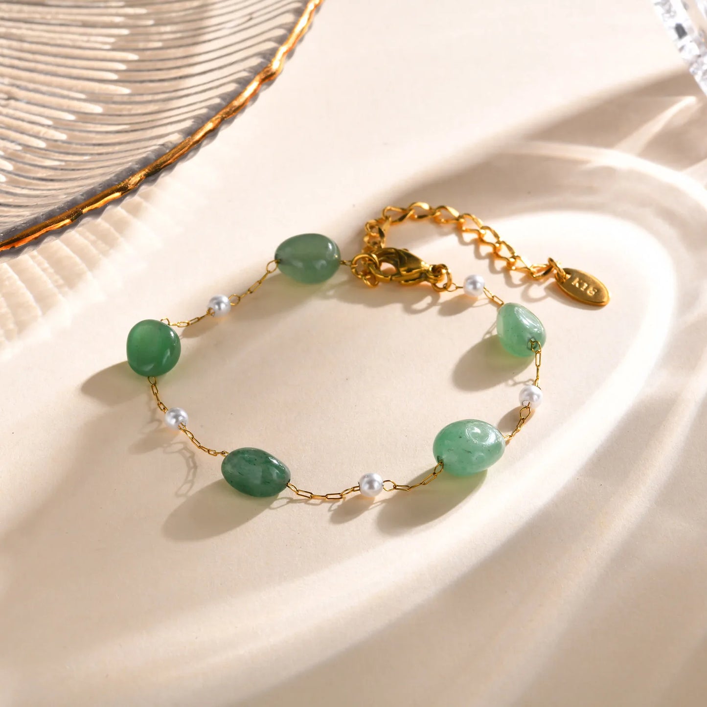 Boho Gemstone Glow Bracelet