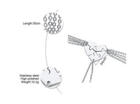 5-Piece Interlocking Heart  Necklaces