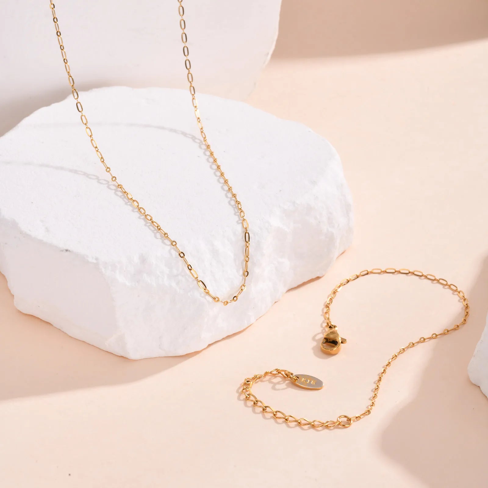 Élise Chain Bracelet & Necklace