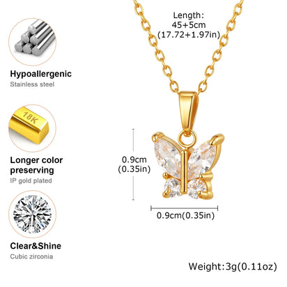 Papillon d’Or Necklace