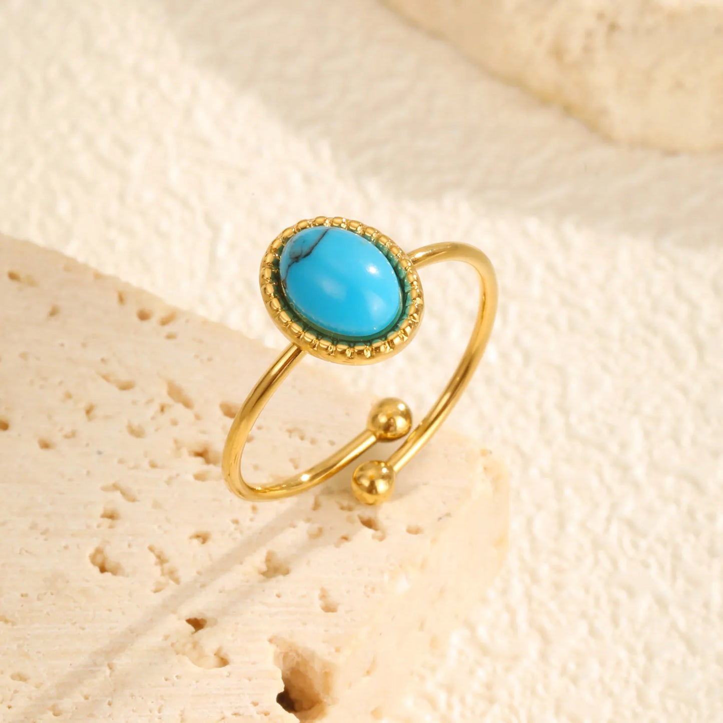 Lune d’Or Stone Ring